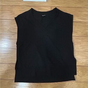 Athleta Black Sweatshirt Tee